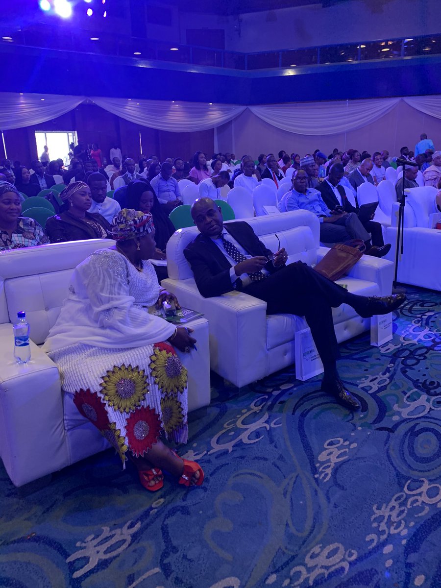 MoghaluKingsley's tweet photo. At @RestoreNaija #DigitalVotingSummit2019 in Abuja this afternoon, we agreed a transparent digital voting system backed with #blockchain tech to prevent rigging, is step #1 to elections we can trust. With @HamzyCODE, Hajiya Sa’adatu Abdullahi, Prez, Northern Women in Politics https://t.co/qesbK42IHD