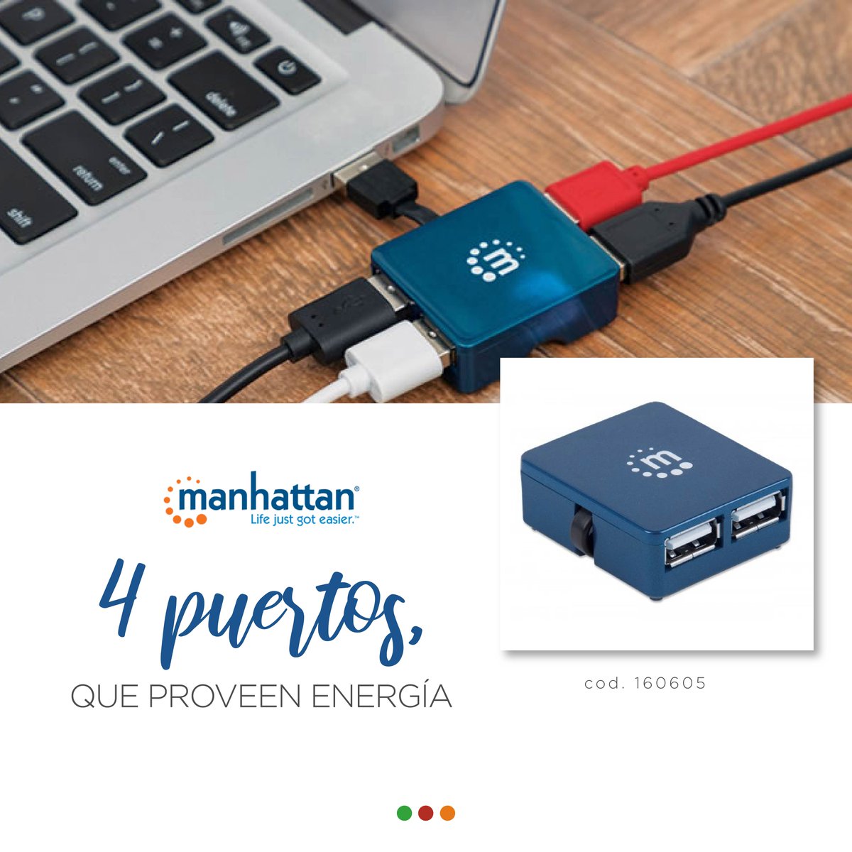 BALANIR_UY's tweet photo. El Hub USB de Alta Velocidad 2.0 MANHATTAN presenta un diseño ultradelgado que le permite añadir con facilidad cuatro puertos USB a tu pc expandiendo la conectividad a los teclados, ratones, cámaras Web y otros periféricos. #manhattanproducts #usb #pc https://t.co/fC3rY8pvPt