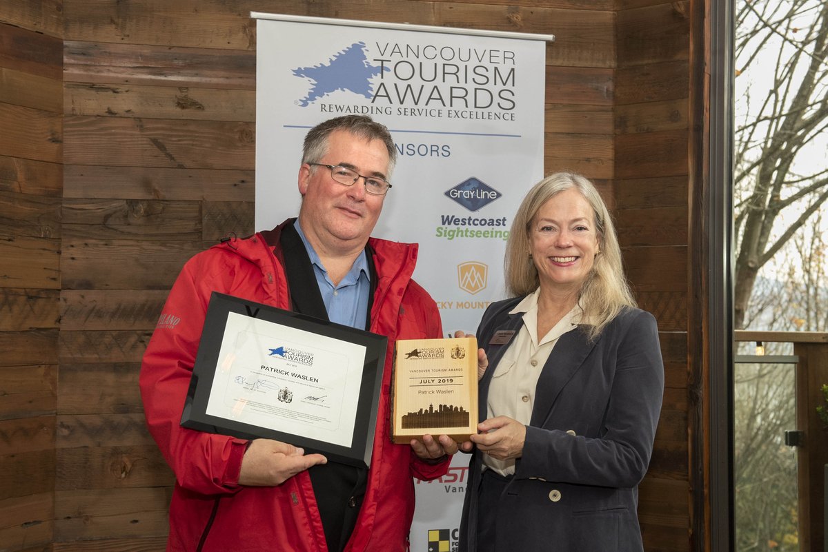 Congratulations to our July 2019 winner Ptrick from Capilano Suspension Bridge!  You can read his full story here: bit.ly/32XOOsi
#vancouvertourismawards  #veryvancouver  #yvr