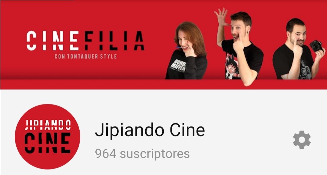 JLEstevezLopez's tweet photo. En @JipiandoCine estamos a nada de pasar los 1.000 #suscriptores. @YouTube es una plataforma que te motiva a seguir #creciendo. Aprendes día a día y ves que #trabajando en lo que más te gusta los #resultados llegan.

Nuestro canal: https://t.co/YHLqWroZox

¡Gracias! https://t.co/O5rxQuvwJP