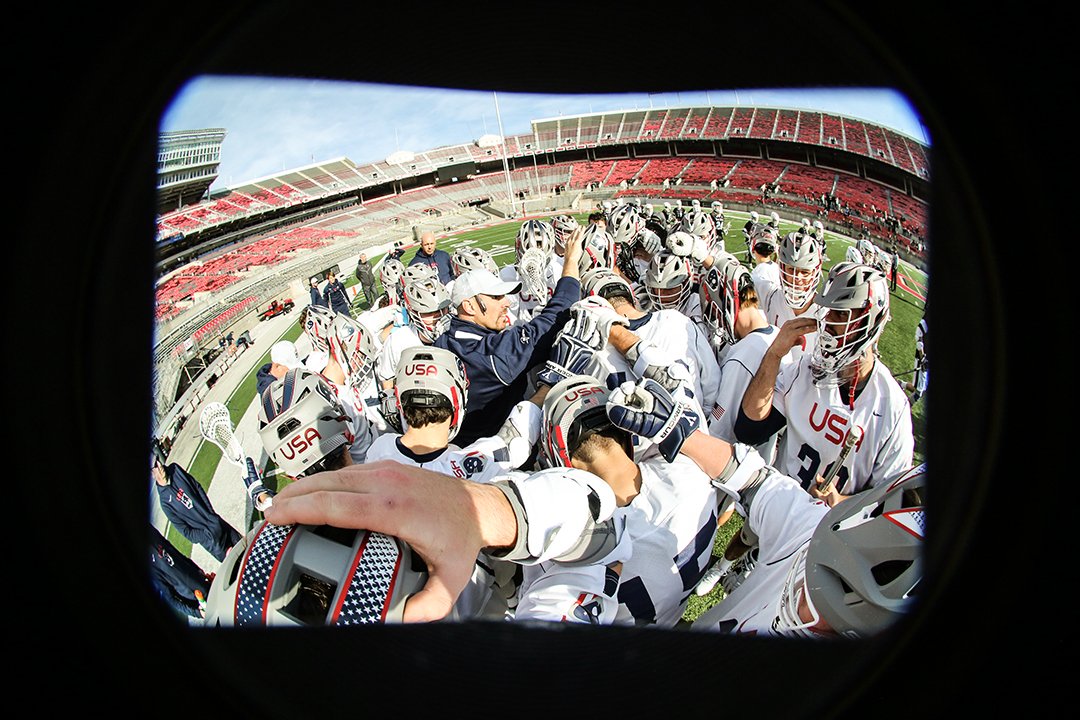 PHOTO GALLERY: @USAMLax U19 training team vs. @CMALacrosse and <a href="/Hill_Lacrosse/">Hill Lacrosse</a>  at Ohio State ➡️ laxmag.us/2KzaXXl