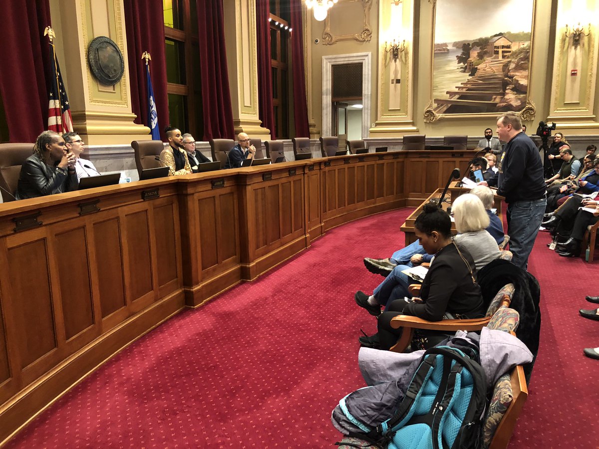 outfrontmn's tweet photo. Survivors of conversion “therapy,” faith leaders, health professionals and pyschologists are testifying now in front of the Minneapolis City Council on the harmful effects of conversion “therapy.” #bornperfect #bornperfectmn https://t.co/5ChwdPLCAc