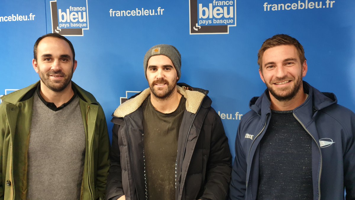 StephaneGrcia's tweet photo. 👥 Julien Peyrelongue, Nicolas Arrossamena @Arross24 et Benjamin Thiéry 🏉🏒

 🔊 100% Club @Bleu_Basque | [REPLAY #54] 

Réécouter le podcast : https://t.co/iEPHiQC94h https://t.co/118mTRSLbO