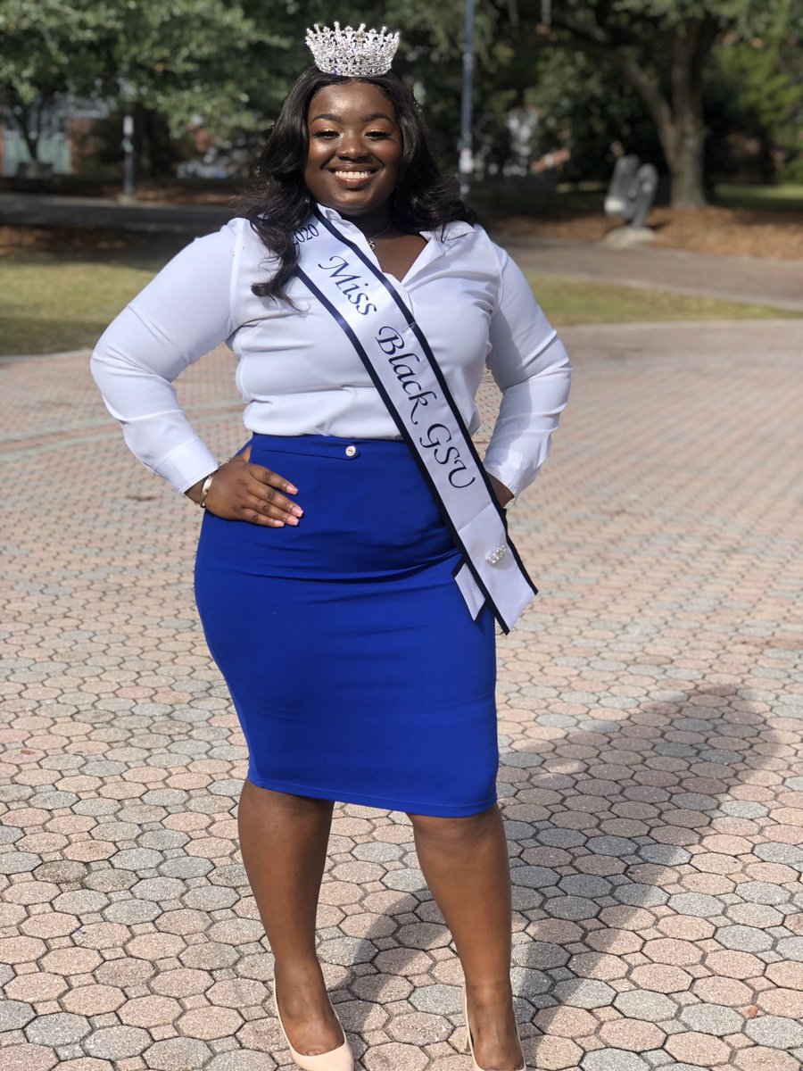 AjaylaMijoi's tweet photo. Introducing the FIRST Miss Black Georgia Southern University ✨ https://t.co/gaViw1Q8R8