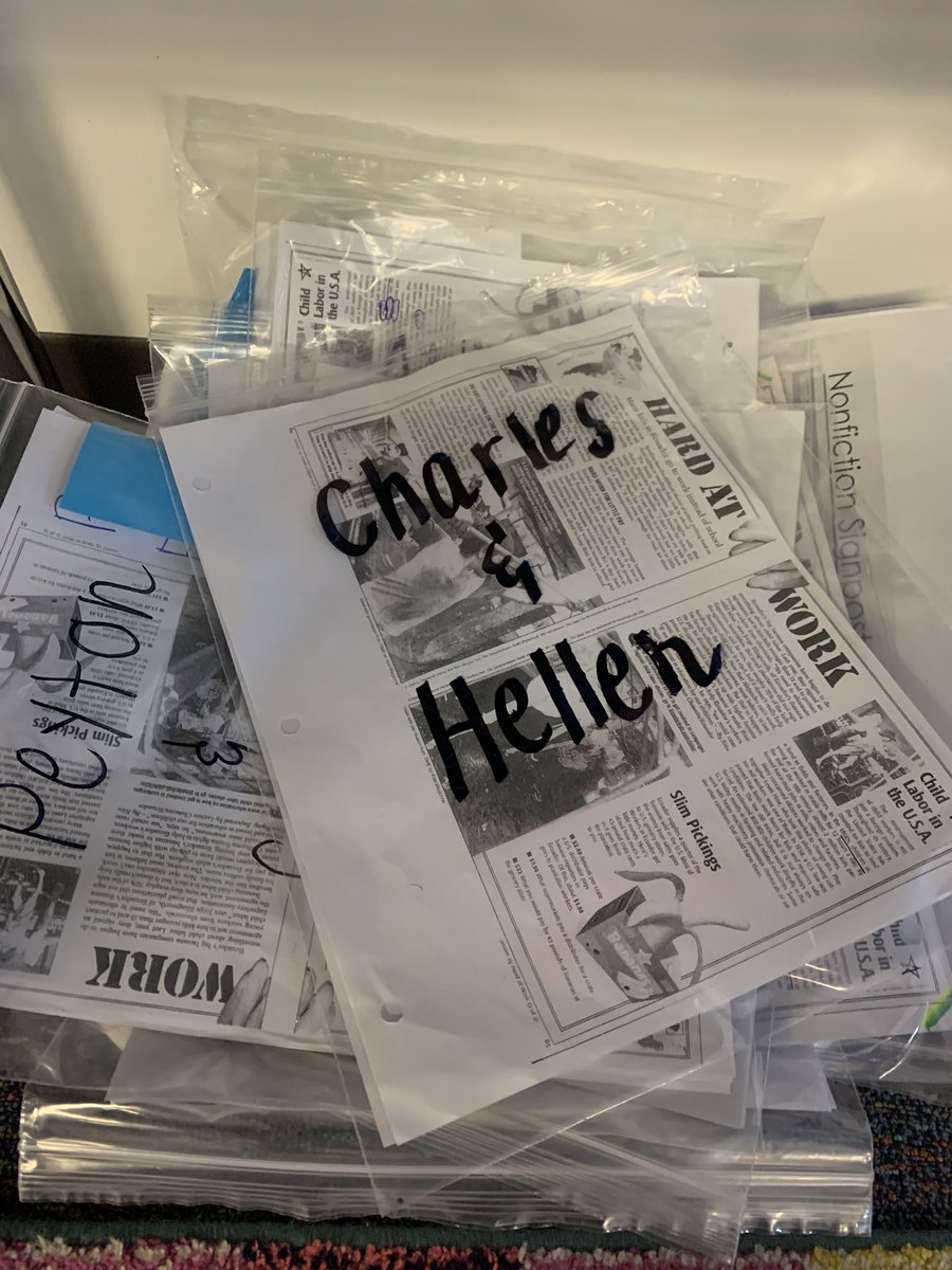 missstarling3's tweet photo. Notice and Note: Nonfiction Signposts. We aren’t just finding the signposts, we are answering the questions. Why did the author use, quote, or show ______ ? #MondayMotivation @FrostwoodElem  thanks for the awesome article suggestion, @KellyEd5670 https://t.co/l764P7Yknq