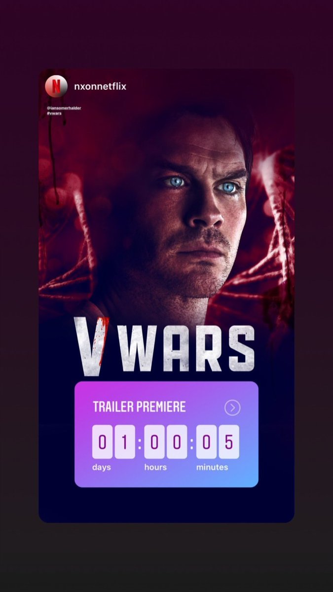 DLutherSwann's tweet photo. Soon trailer... 😍 #VWars #DrLutherSwann #LutherSwann #IanSomerhalder #DirectorIan #Netflix https://t.co/hGE1RMvA1R