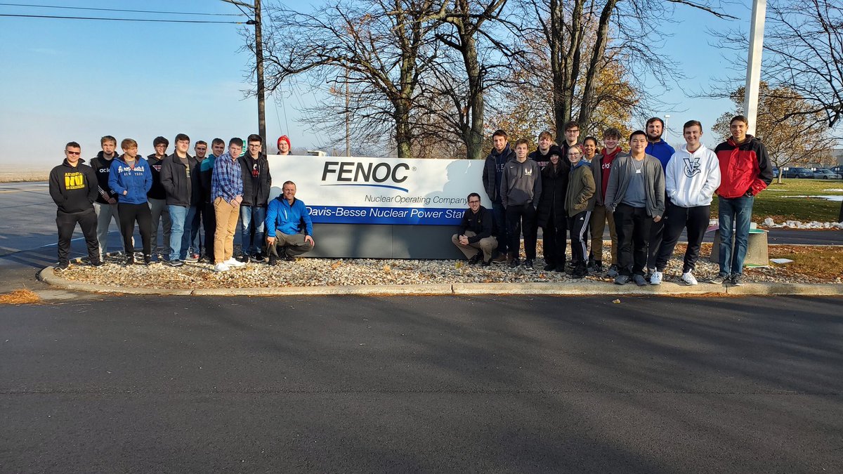 Thank you <a href="/DavisBesse/">Davis Besse</a> for giving our team and our fellow engineering students a tour of the First Energy Nuclear Operating Company! This was a great way for our team to learn about Nuclear power as we continue to research materials that will most effectively block radiation.
