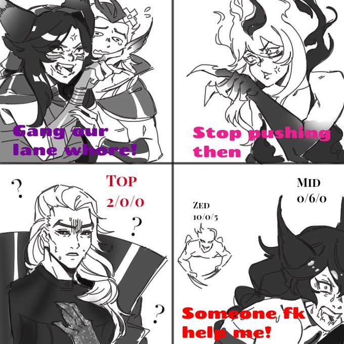 Rip ahri like always#LeagueOfLegends #xayahleagueoflegends #rakanthecharmer #xayahtherebel #evelyn #evelynlol #swain #Swainleagueoflegends #Ahri 