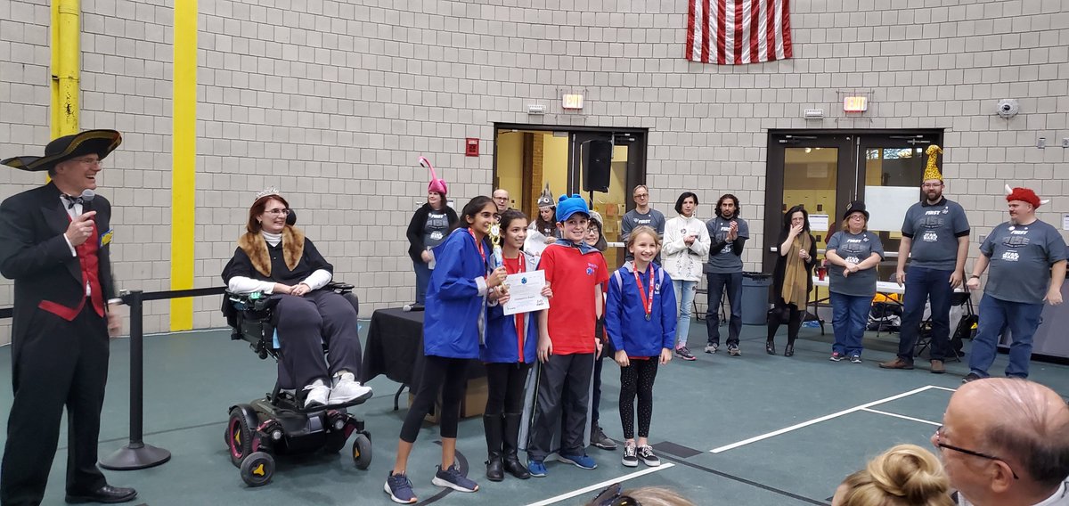 brainbots297's tweet photo. Thank you Mike @msubstelny and Patti Substelny (pictured) for running an awesome FIRST LEGO League @firstlegoleague @OhioFLL tournament last Saturday!  We had a great time with the biggest tournament ever (22 teams) at Lorain Community College @lorainccc. https://t.co/8U6Sx76H81
