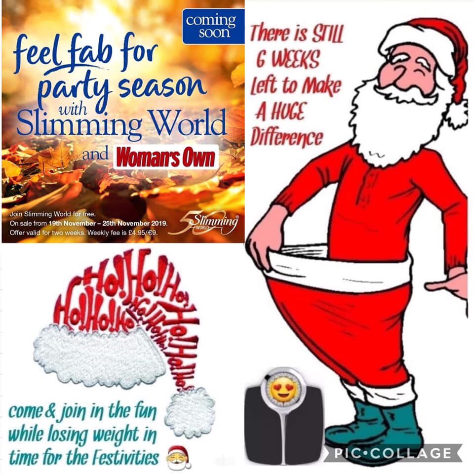SlimmingBray's tweet photo. #ChristmasIsComing #slim Drop a stone in 6 weeks. Get this magazine &amp; pay €9. See you Saturday @ 9.30 https://t.co/yv1RdBfHtp