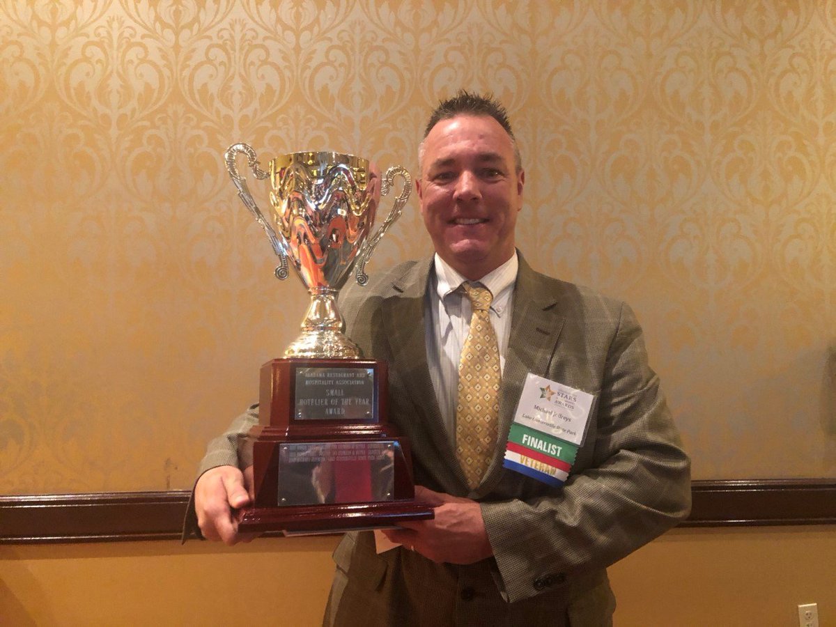 Congrats to Lake Guntersville State Park Superintendent Michael Jeffreys, who was recently named Small Hotelier of the Year by the Alabama Restaurant and Hospitality Association.

Learn more at outdooralabama.com/node/2778