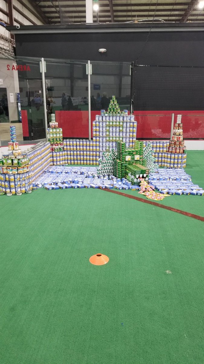 OldhamCoSchools's tweet photo. OCS represented at the annual CANstruction event last week. @CEWildcats had an impressive seven sculptures. @ochscolonels took home the award for Best Original Design. South Middle won for People's Choice, and our Central Office team won for Best Use of Labels and Best Meal! https://t.co/O1LzkFvu12