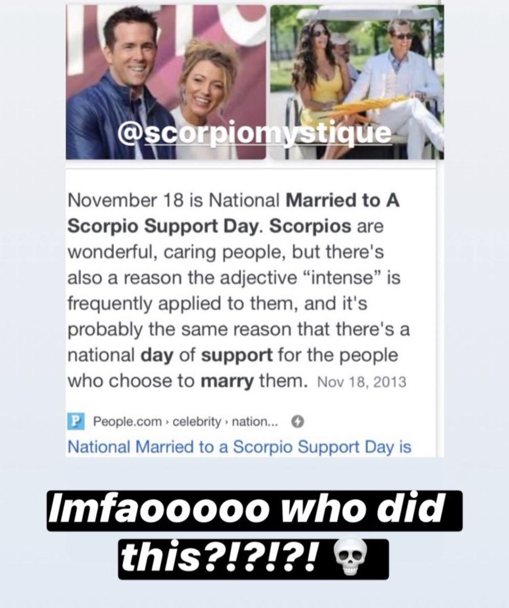 ScorpioMystique's tweet photo. someone sent me this on IG and I died 💀♏️ https://t.co/jiNlWtguXd