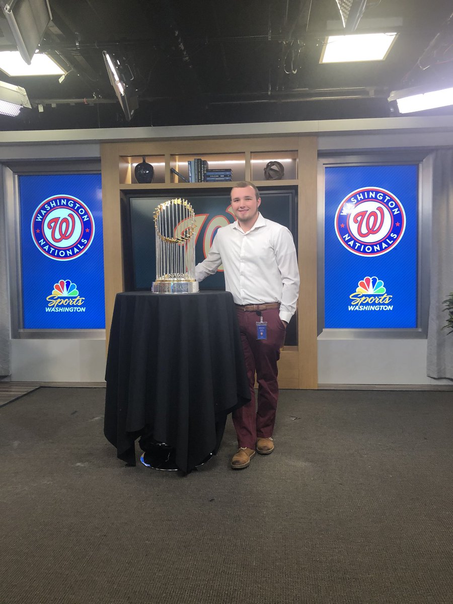 One of the many perks of working in sports! 

I guess I have to go to <a href="/RaysBaseball/">Tampa Bay Rays</a> next year see it!