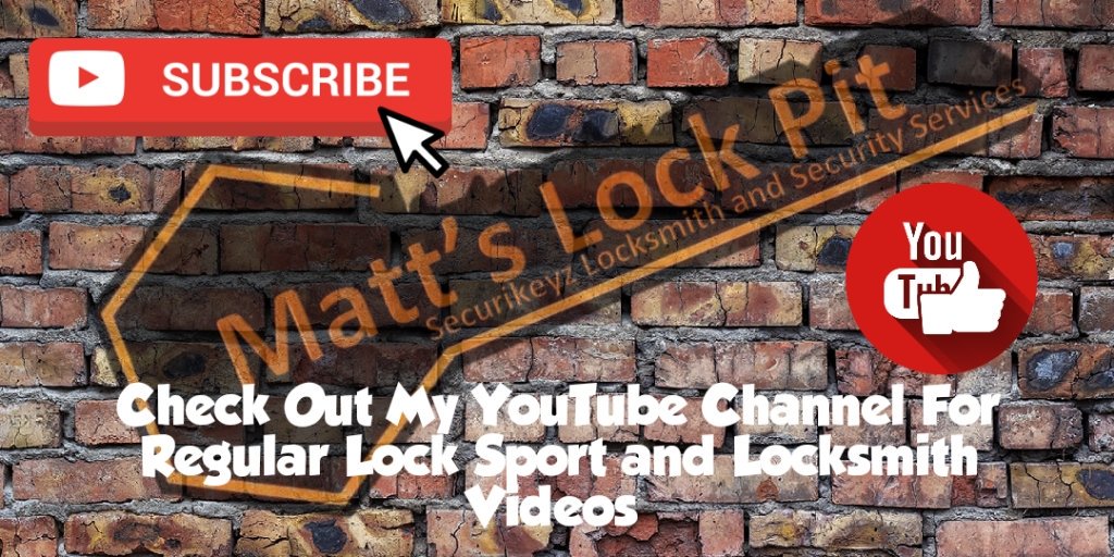 For all sorts of Lock Sport and Locksmith videos, check out my YouTube channel 🤠🤠 youtube.com/c/mattslockpit #locksport #locksmith #lockpicking #lockpicker