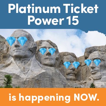 forsouthdakota's tweet photo. We’ve got a #ForSouthDakota platinum power 15 happening right now thanks to our friends at First Interstate Bank. You know what to do (hint: retweet this). https://t.co/L9m8XPBorF