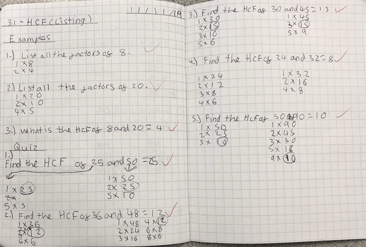 mrsshahmaths's tweet photo. PSA @acc_academy students!  @hegartymaths #homework is due in tonight at 9pm. Make sure #presentation is #perfect! Here are some amazing example! 7L2 working on #highestcommonfactor 8R1 some amazing #solvingequations 8L3 smashing #multiplyingfractions https://t.co/YhTqjJSP02