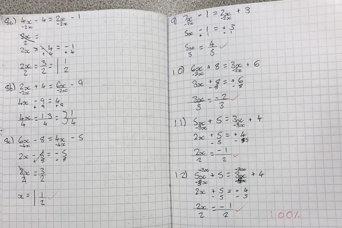 mrsshahmaths's tweet photo. PSA @acc_academy students!  @hegartymaths #homework is due in tonight at 9pm. Make sure #presentation is #perfect! Here are some amazing example! 7L2 working on #highestcommonfactor 8R1 some amazing #solvingequations 8L3 smashing #multiplyingfractions https://t.co/YhTqjJSP02