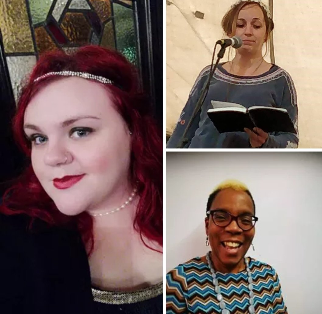 Only a few days to go which can only mean one thing, announcement time! 

Recognise anyone?
JenNy Raynor 
Camille McCawley
Bea Bop

Link to book: derbyquad.co.uk/whats-on/event…

#poetry #derbypoetryfest