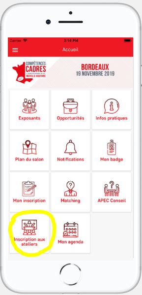 Apec_NA's tweet photo. [SALON RECRUTEMENT] Jour J 
💡Pour participer à nos ateliers : Réservez votre place avec votre appli APEC EVENEMENTS à partir de 8h ce matin. Atelier réservé = Temps gagné ! Sourire assuré 
#CompétencesCadres https://t.co/Z9qiA3z2W4