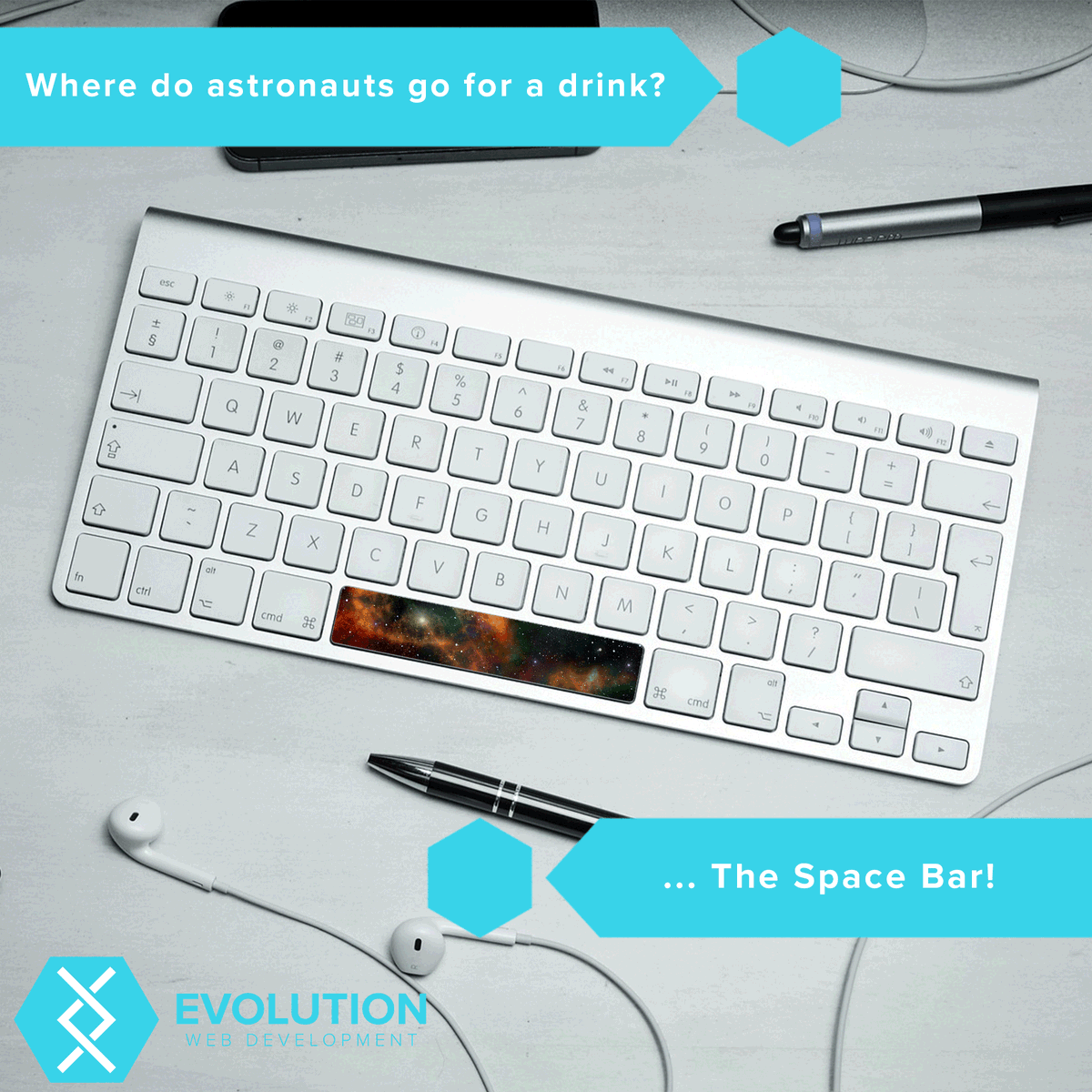 Do they get any worse?

find us at evowebdev.co.uk

#evowebdev #webdev #islandbusiness #isleofwight #funny #astronaut #spacebar #keyboard #cartoon #contactus #wordpress
