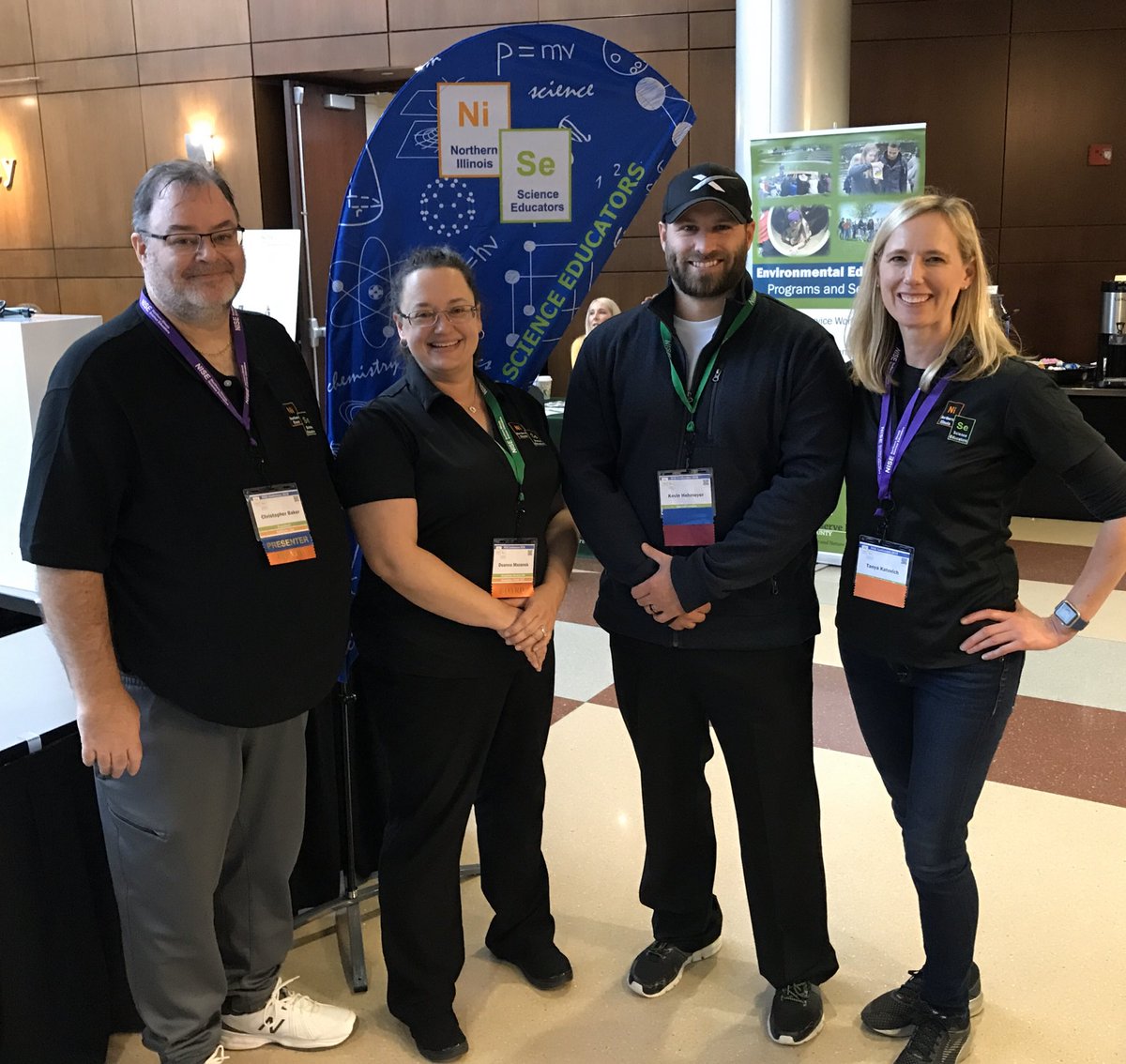 When will <a href="/SpaceX/">SpaceX</a> get humans  to Mars? Can private space flights take astronauts to the ISS? Are we in a new space race? Thx to <a href="/spaceXcentric/">spaceXcentric</a> for answering these Qs at the <a href="/NISE_US/">NISE</a> conference #scichat #NISE2019