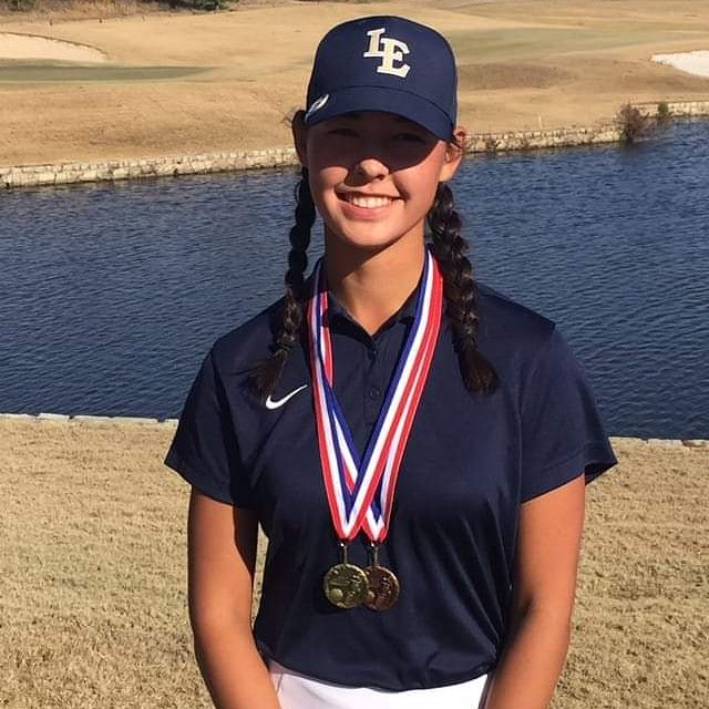 Grace Frei, tournament champ with a round of 77 #LoboProud  <a href="/LEBoosterClub/">LE Exec Booster Club</a>