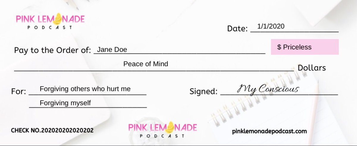 whitneylbarkley's tweet photo. Officially telling the universe to run me that check. 🍋💕

Visualize, write down, and claim what you want in life. It doesn’t matter if it’s for more money or peace of mind; you have to attract the thing you want through affirmations and action. DM me if you want a blank check! https://t.co/kiX5GVGwol