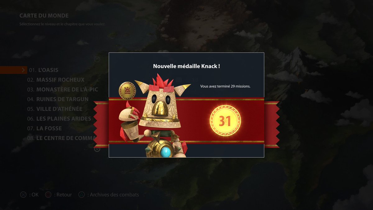 TropheesFab's tweet photo. Story HARD complete ! @PlayStation @MumblePS4 @PSNProfiles @PSTrophs #PS4 #KnackII #PS4share https://t.co/G6Hiz72TQY