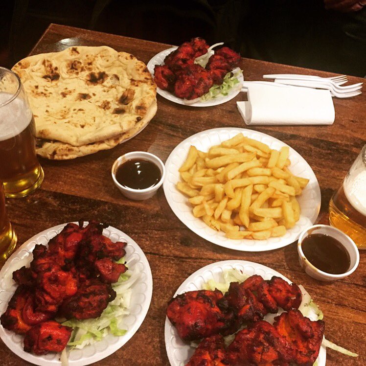 It’s only Monday but can almost taste the Chicken Tikka already! <a href="/TheVineFood/">The Vine</a> Roll on Saturday for the pre match meal.