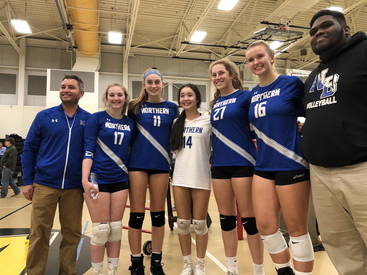 NGirlsvball's tweet photo. Northern Burlington All-Stars win both games tonight congratulations again 1st Team Liz Banas &amp; Haylei Archer. 2nd Team Alexa Blue, Laura Tavener and Eimile Simpkins!  One last time League Champs!  @mzimmaro @NBC_Athletics https://t.co/nmDPDoabCZ