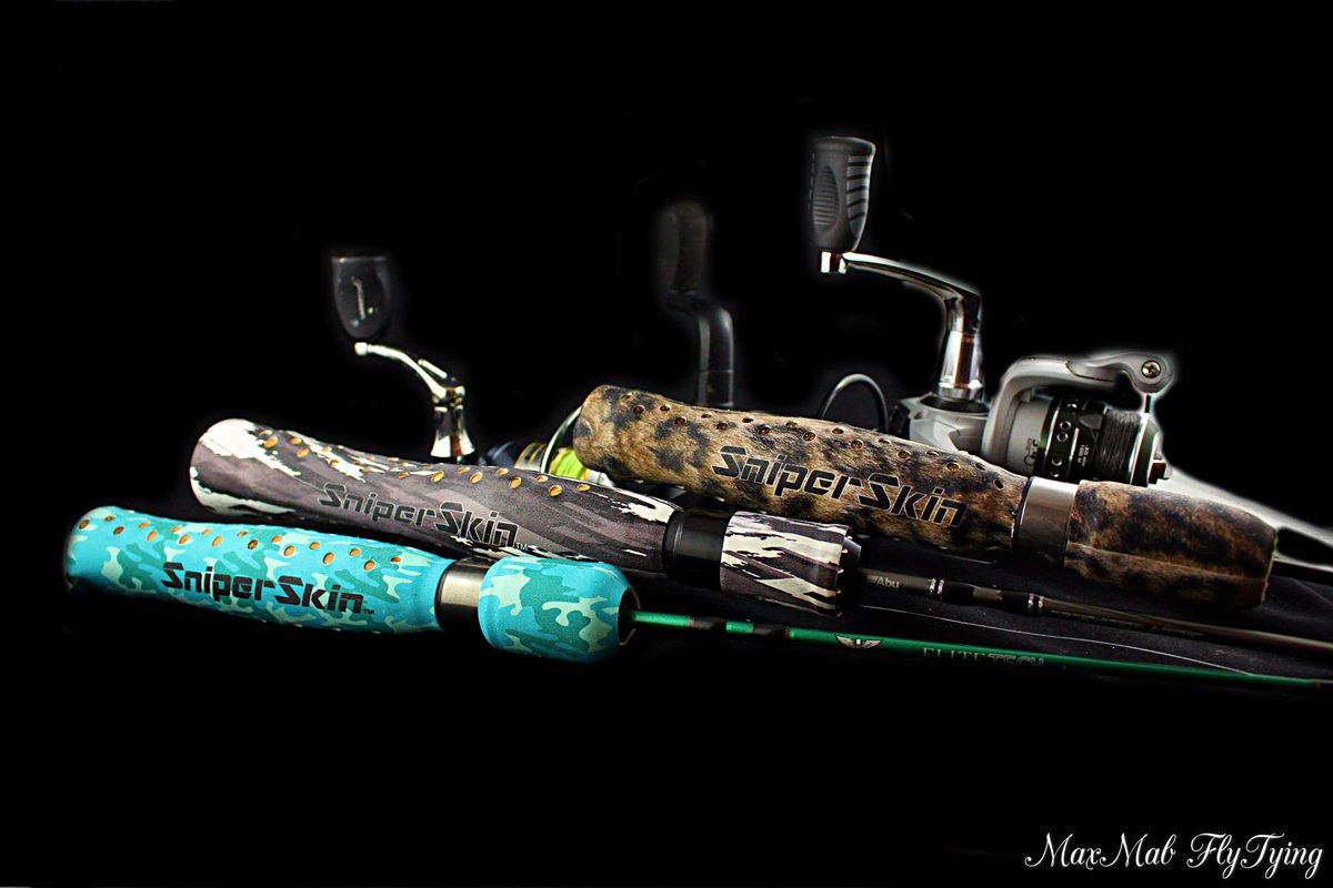 sniper_skin's tweet photo. @maxmabflytying showing you just how easy it is to get a custom fit grip for your #fishinggear .
.
.
.
.
Fishing๐ #fishing #customfit #lightning #fishing๐ฃ #fishingrod #fishinggrips #fishinglife @abugarcia_fishing @berkleyfishing #sniperskin @dope__rods @sportsmancanada https://t.co/mSn6B2qjVf