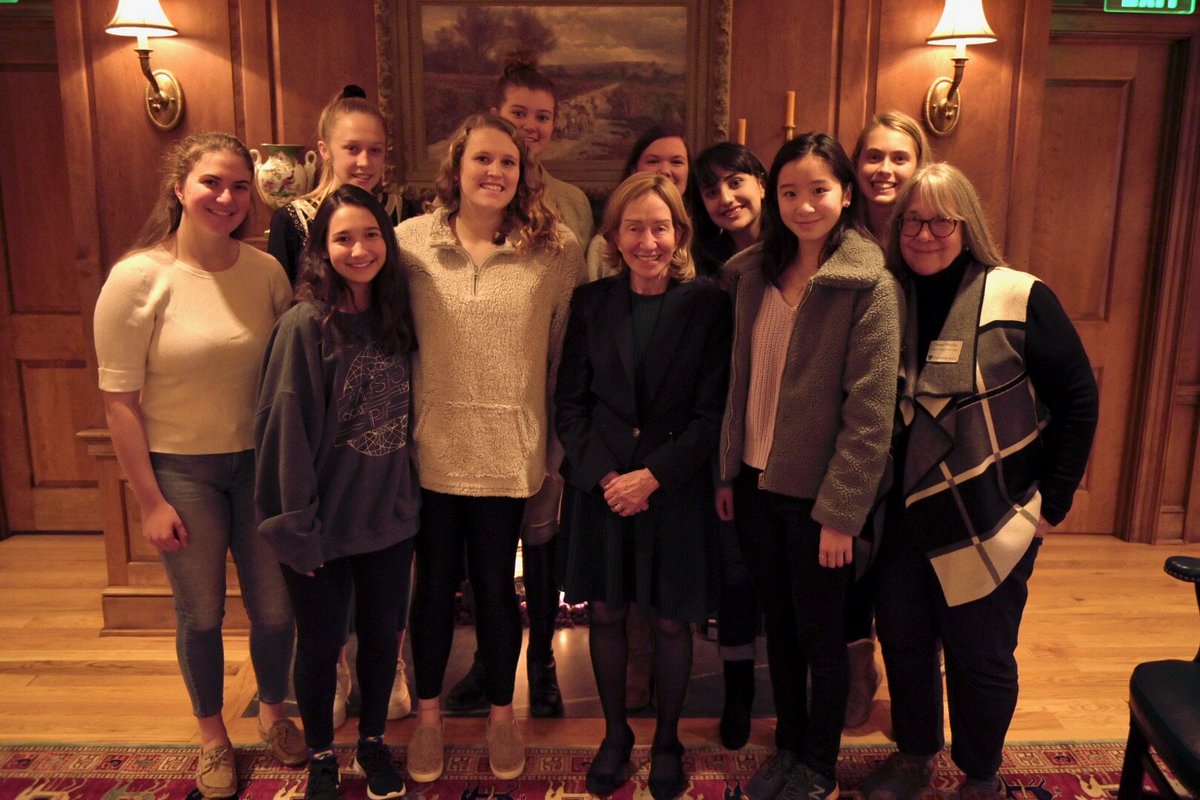 ChathamHall's tweet photo. We are thrilled to welcome @DorisKGoodwin as the 2019-2020 Leader in Residence. Her stories and experiences illuminate why the study of history helps us better understand our present and future. We can't wait for what tomorrow will bring! https://t.co/pNUuB8IOGr