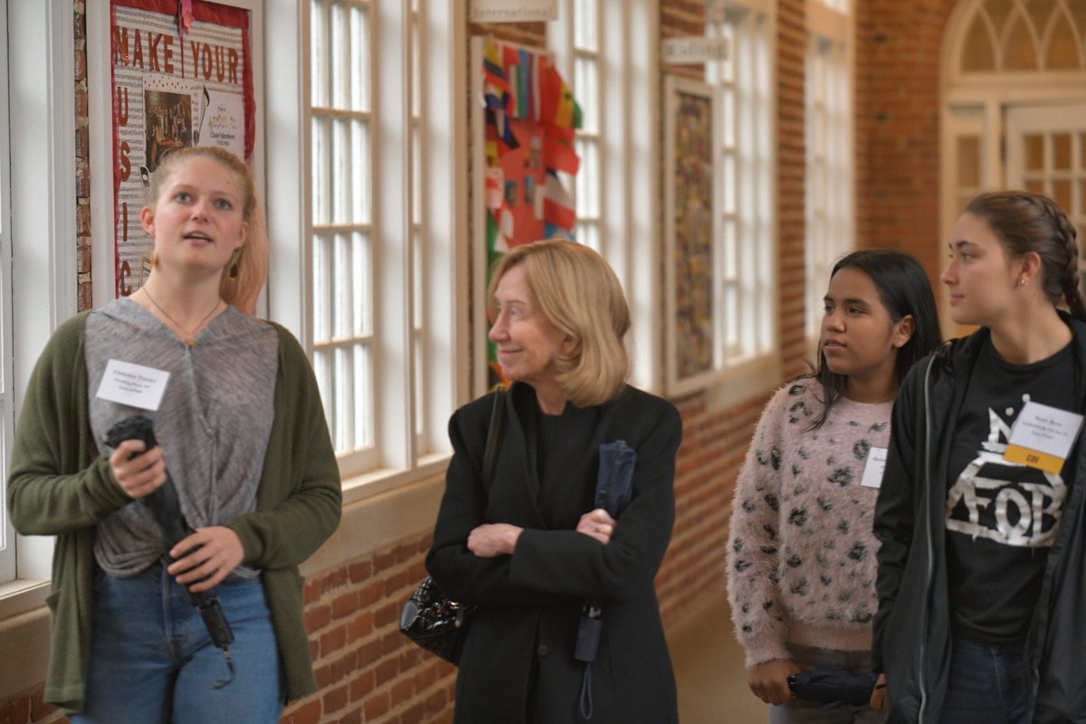 ChathamHall's tweet photo. We are thrilled to welcome @DorisKGoodwin as the 2019-2020 Leader in Residence. Her stories and experiences illuminate why the study of history helps us better understand our present and future. We can't wait for what tomorrow will bring! https://t.co/pNUuB8IOGr