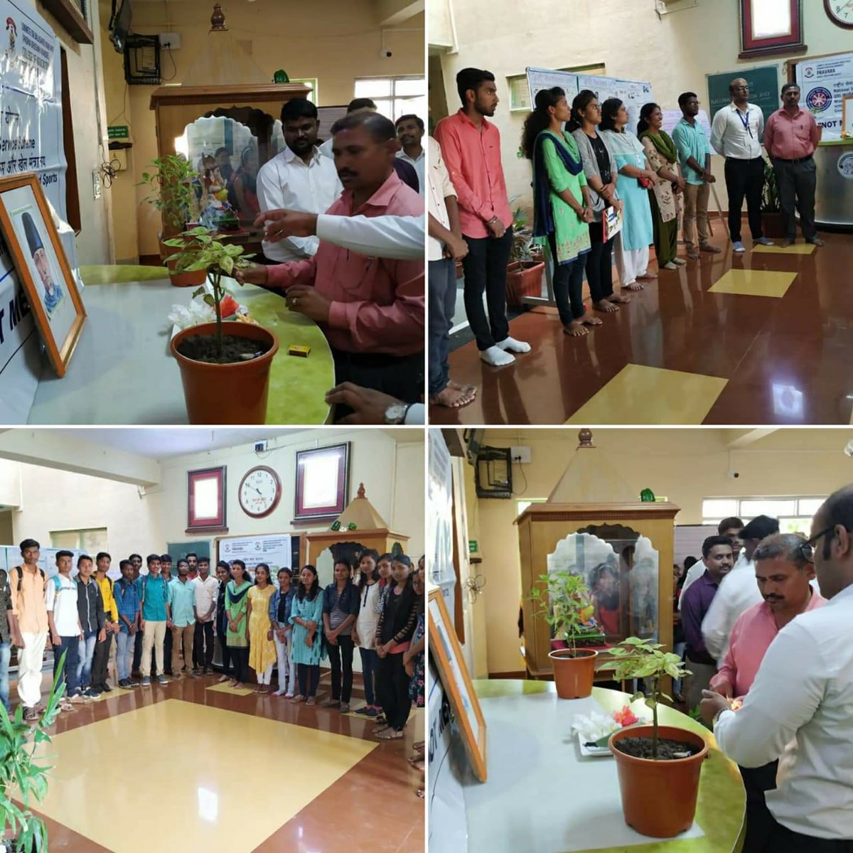 rishiz_autade's tweet photo. Blog: https://t.co/d9m3norB3x
Activity no.: 790
Date: 11 /11 / 2019
@icarindia @mhrd_innovation
College NSS unit celebrated the National Education Day. National Education Day is an annual observance in India to commemorate the birth anniversary of Maulana Abul Kalam Azad. https://t.co/Pd1JJhRzSX