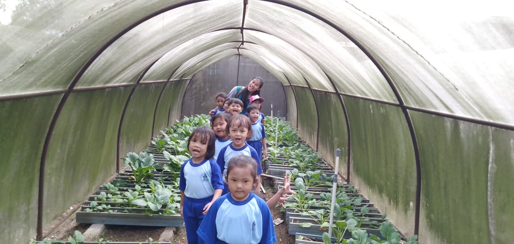 dispertan_smg's tweet photo. Pengenalan lingkungan hidup kepada paud Permata Hati di Kebun Tambangan UPTD Dinas Pertanian Kota Semarang. Mulai dari pengenalan tan sayur, menanam padi, memerah susu.
#pertanian #dispertan #pemkotsemarang #kotasemarang #organik #peternakan https://t.co/2X3hScd92m