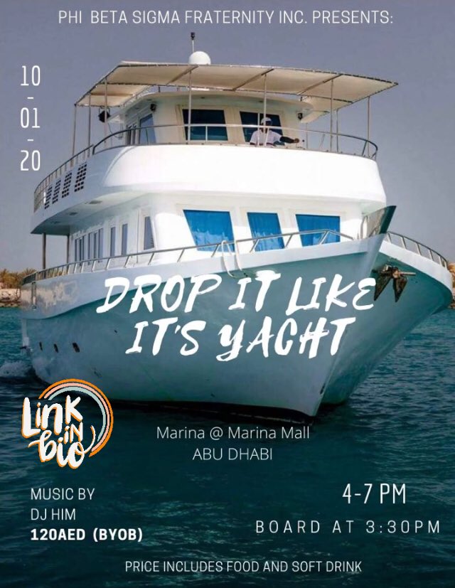 MiddleEastSigma's tweet photo. Tickets on sale now! You won’t want to miss! #LinkInBio🤘🏾🕊.
.
.
#PhiBetaSigma #RhoMuSigma #PBS #ZPBS #GOMAB #AbuDhabi #UAE #Fraternity #Frat #Party #FoundersDay #Sigma https://t.co/18s13hk3si