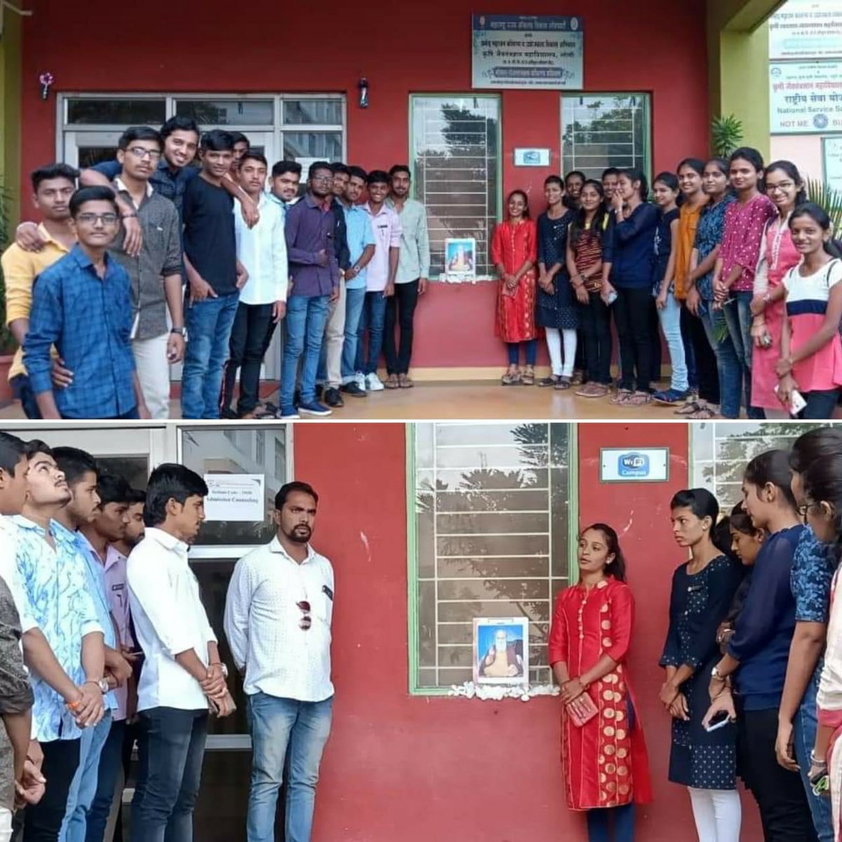 rishiz_autade's tweet photo. Blog: https://t.co/d9m3norB3x
Activity no.: 792
Date: 12 /11 / 2019
@icarindia @mhrd_innovation
College NSS unit celebrated the Guru Nanak Jayanti. All newly selected members of NSS unit were present for the celebration. https://t.co/TGoH15ADyf