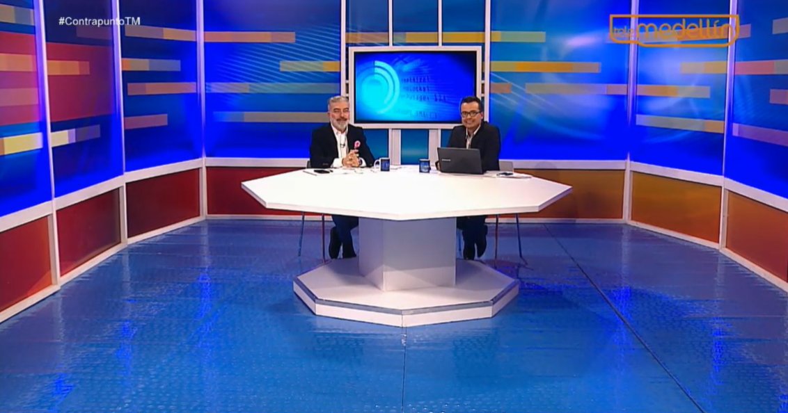 Telemedellin's tweet photo. Estamos ((al aire)) en #ContrapuntoTM. Hoy estaremos en compañía de los Alcaldes electos de los municipios de Bello y La Estrella.
Conéctate --> https://t.co/Va1mpRVarw https://t.co/7hQ5G5vT5Q
