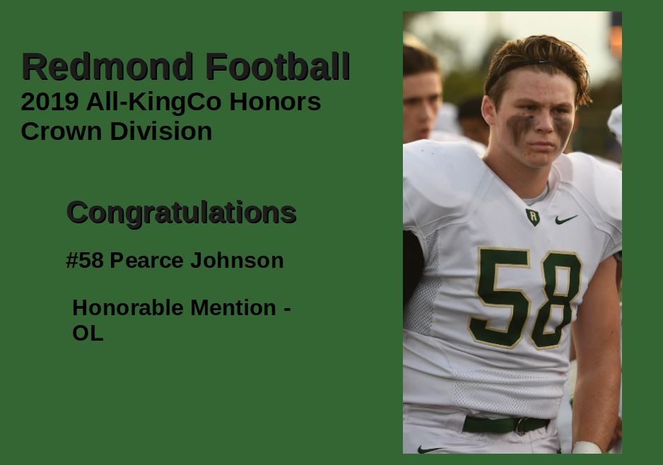 WeAreRedmond's tweet photo. Congratulations Senior Pearce Johnson! https://t.co/gOITBg9JzK