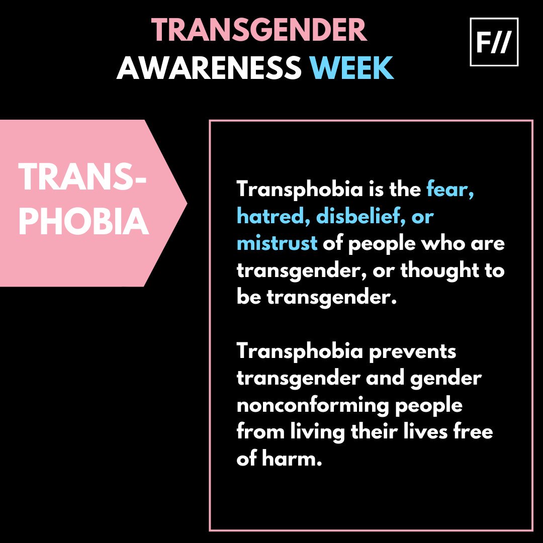 FeminismInIndia's tweet photo. What is #transphobia ? What are its various forms?

This #TransAwarenessWeek it's time to call ourselves out on our ignorance and be better allies.

#TransRights #TransgenderAwarenessWeek https://t.co/EWGxnKsgJi