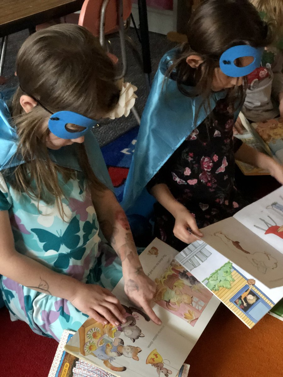 AdaFHPS's tweet photo. Today our kindergarteners celebrated their hard work as Super Readers! They are learning and using so many powerful super powers. #AdaReads https://t.co/VHpt10AKsP