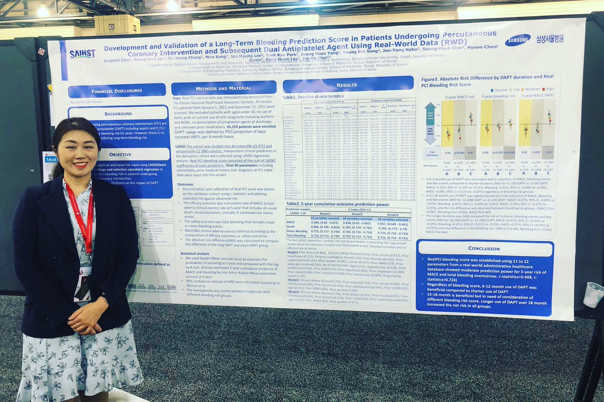 #AHA19 #Bleeding prediction model