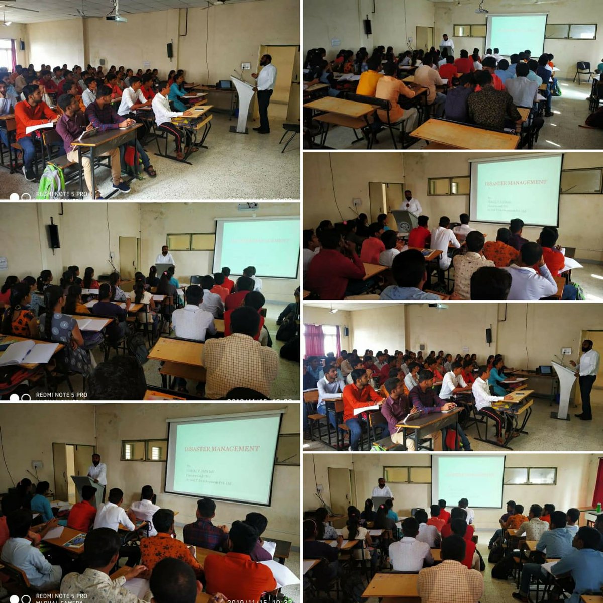 rishiz_autade's tweet photo. Activity no.: 796
Date: 15/ 11 / 2019
@icarindia @mhrd_innovation
College organised guest lecture for FY B. Tech. Students.
Guest Name: Mr. Vishal V Jadhav 
Date of Guest Lecture: 15/11/ 2019
Designation of Guest Lecturer: Director, 'Soil T' Development Pvt. Ltd., Ahmednagar https://t.co/VxBbQsBbVH