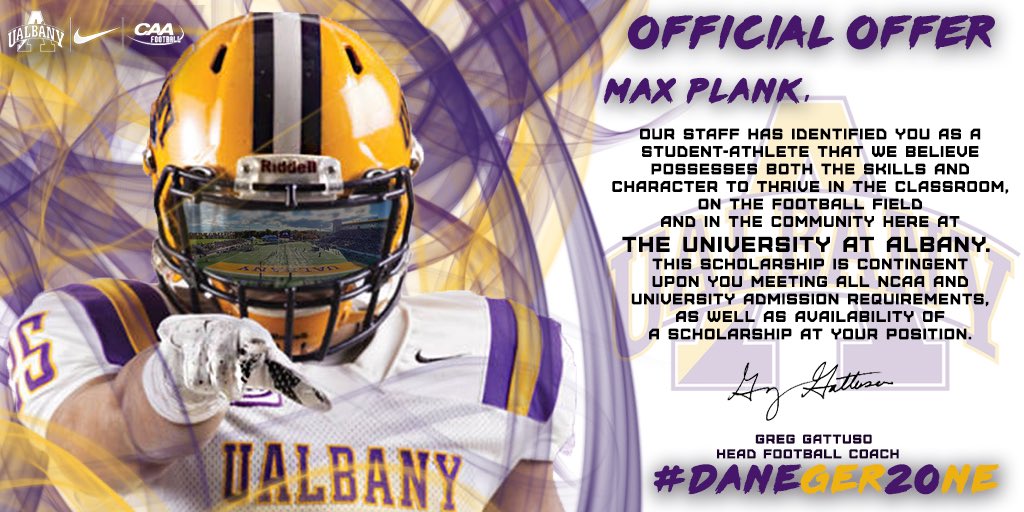 xam_6's tweet photo. Extremely thankful and blessed to receive my first Division 1 offer from the University of Albany!! @CoachGGattuso @CoachByham @CoachASem @GridironImports https://t.co/EVaZT5mJ6z