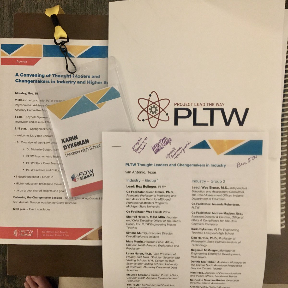 MsDsTech's tweet photo. Thrilled and honored to be an invited member of @PLTWorg Thought Leaders and Changemakers group today. Big thinkers in higher ed and industry discussing new ways to connect HS students to their future. #LiverpoolLeads https://t.co/RdojlZDQio