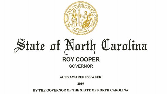 PCANC's tweet photo. 👏@NC_Governor proclaimed Nov. 17-24 #ACEs Awareness Week in #NC to expand the convo about building positive connections, supportive communities, strong families &amp; thriving children. Watch @DocResilience on @publicmediaNC at 8pm &amp; join the convo using #ResilienceWeek at 9pm. https://t.co/QuBF9YdgQo