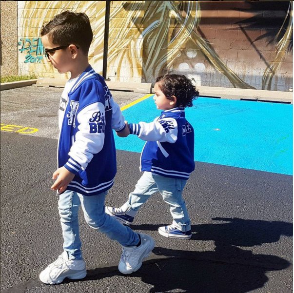 DaBaby's tweet photo. Thanks for the kind words! ★★★★★ "Great Quality product,I'm very happy with the purchase; highly recommended" DeShawn https://t.co/7evskmtbKu #etsy #clothing #children #jacket #backtoschool #christmas #babygift #lettermenjacket #varsityjacket #babyvarsityjacket #DaBaby https://t.co/B2kspItjLR