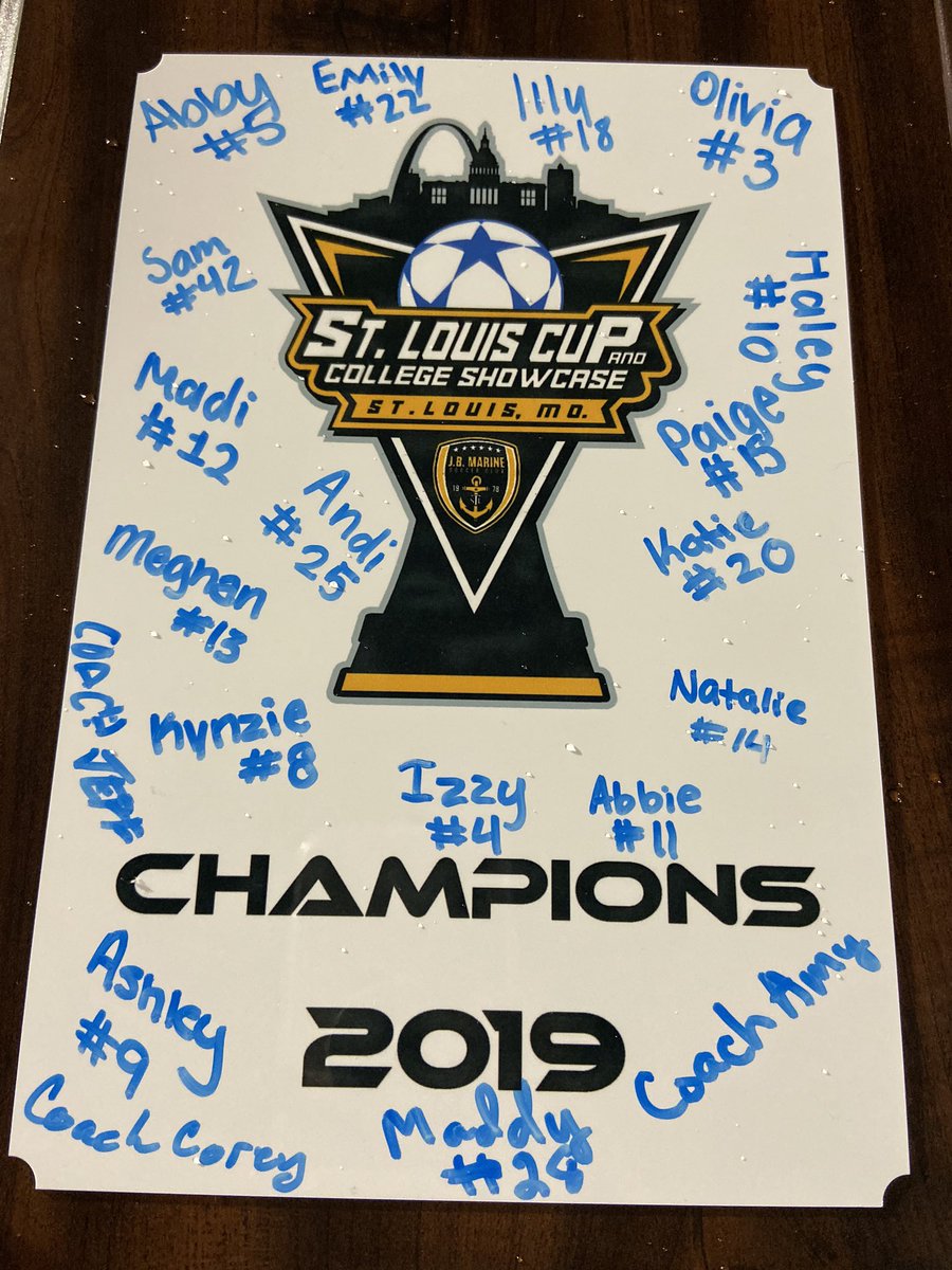 05Wsv's tweet photo. Nice feeing way to go ladies and coaches!! https://t.co/lWh5JTWsBd