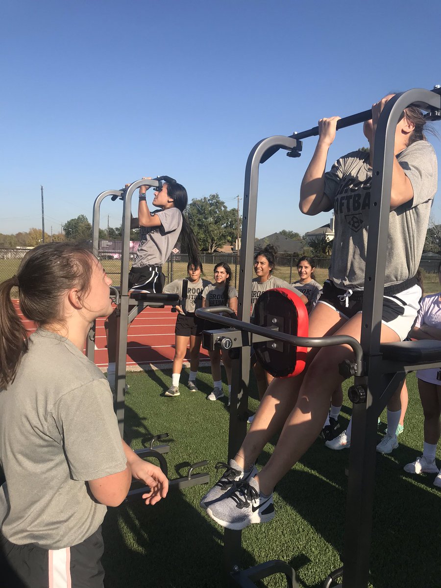 BrookSoftball's tweet photo. Huge thank you to @CbhsJrotc today!  Got to have some family time today pushing each other and overcoming some fears!  @ClearBrookHS  @MicheleStaley @VictoriaAshTX https://t.co/05uYrQRURo